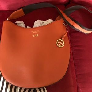 Authentic Henri Bendel Initial Crossbody Handbag